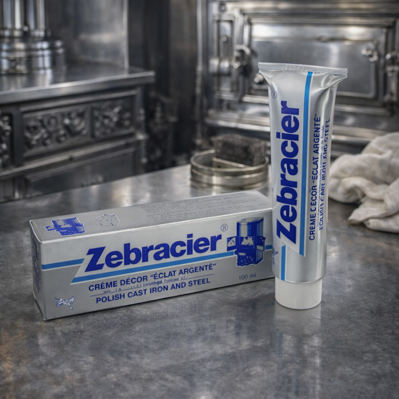 Zébracier Pâte argentée à l'ancienne