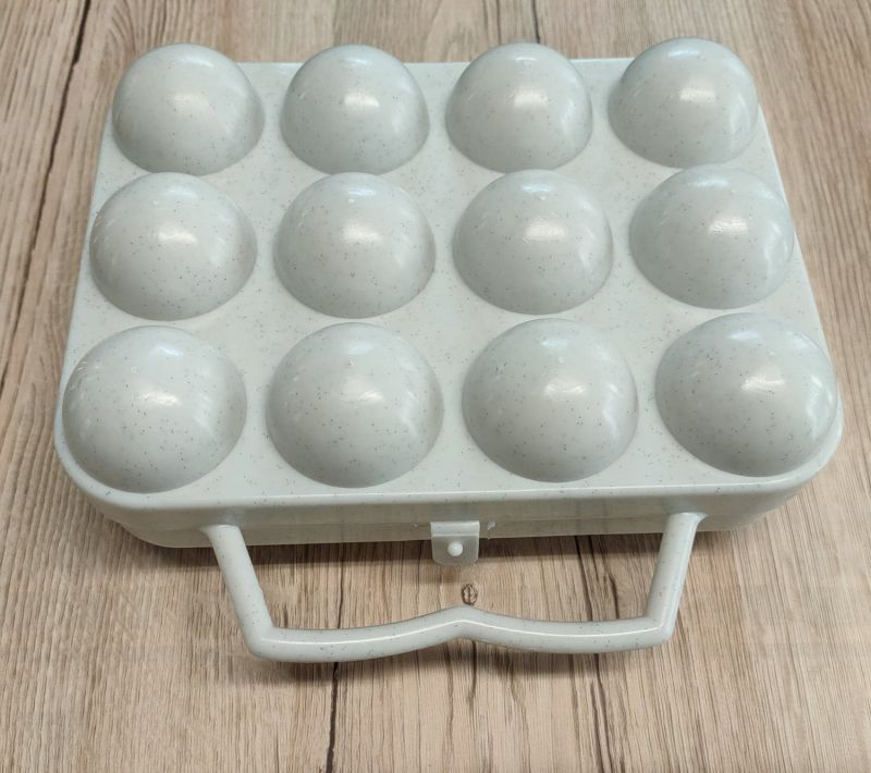 Boite à œufs plastique contenance 12 œufs 