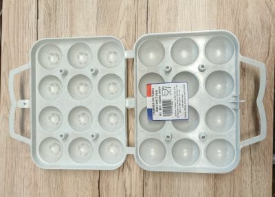 Boite à œufs plastique contenance 12 œufs 