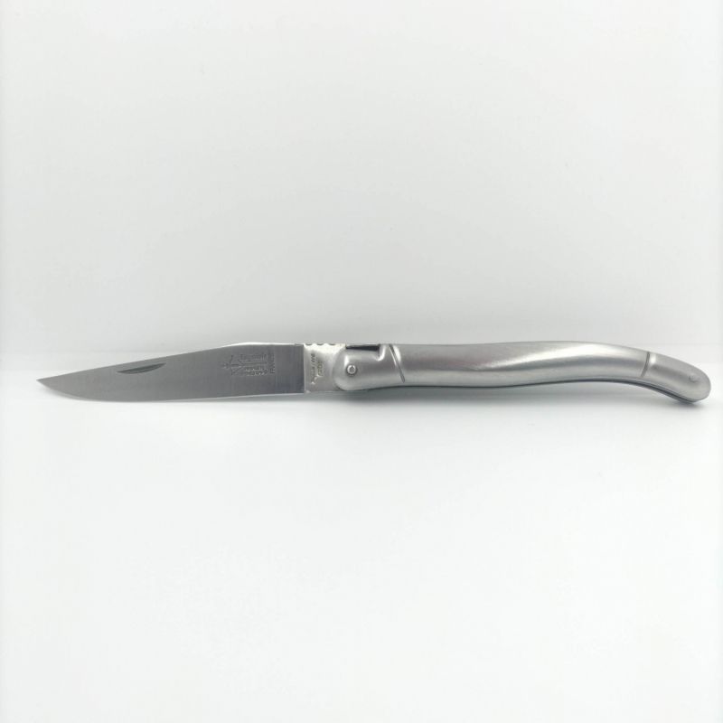 Couteau pliant Laguiole Inox mat 12 cm