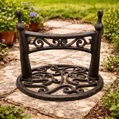 Gratte pied en fonte