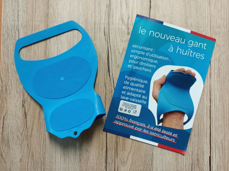 Gant à huîtres ergonomique ambidextre