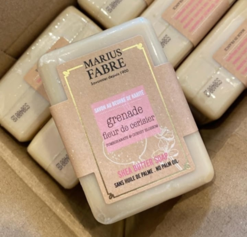 Savon au beurre de karité parfumé Marius Fabre 250g
