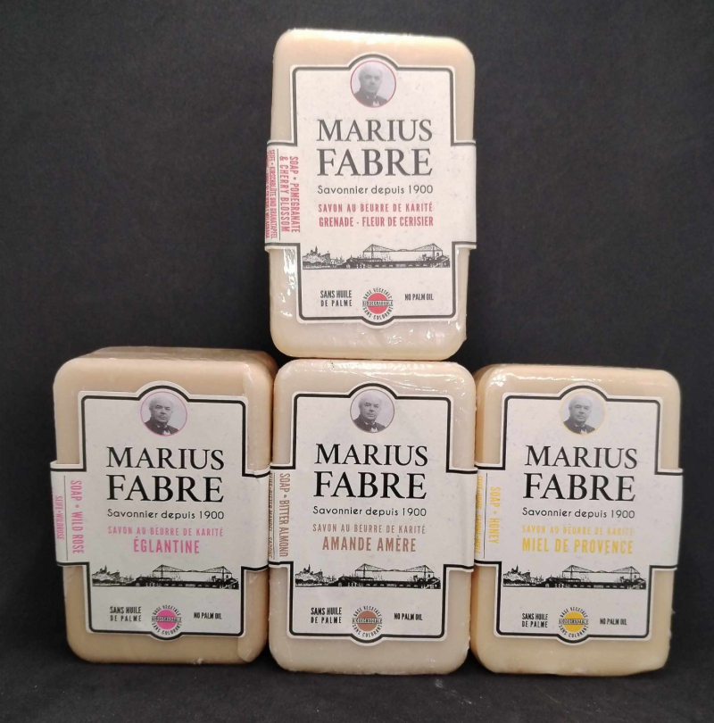 Savon au beurre de karité parfumé Marius Fabre 250g