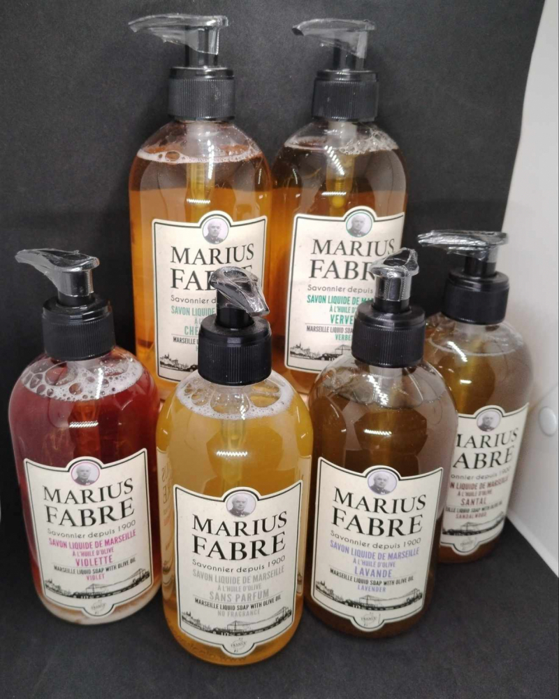 Savon de Marseille Pompe liquide Marius Fabre 400ml