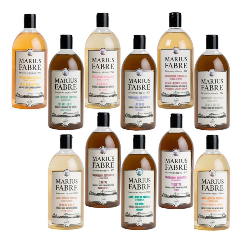 Savon de Marseille liquide Marius Fabre 1L