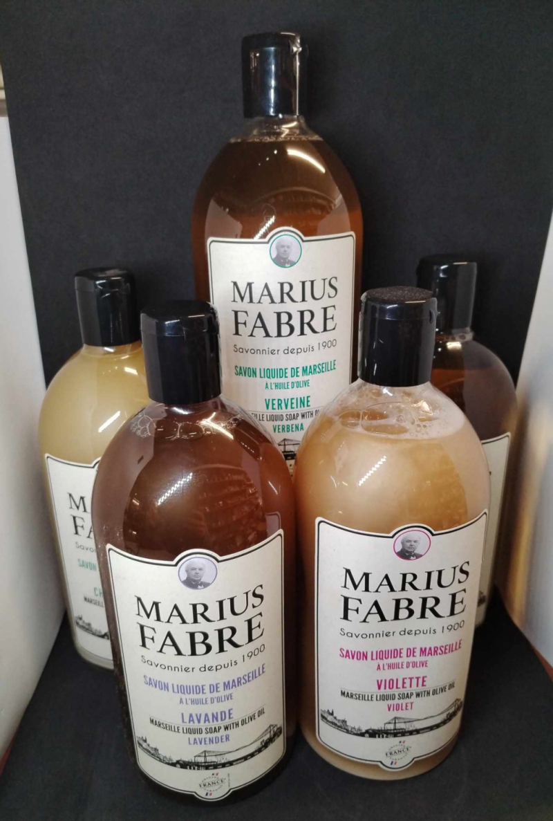 Savon de Marseille liquide Marius Fabre 1L