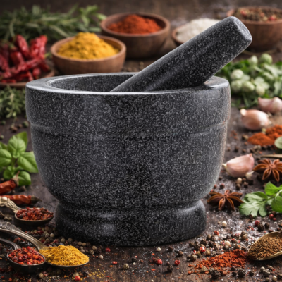 Mortier avec pilon granit 