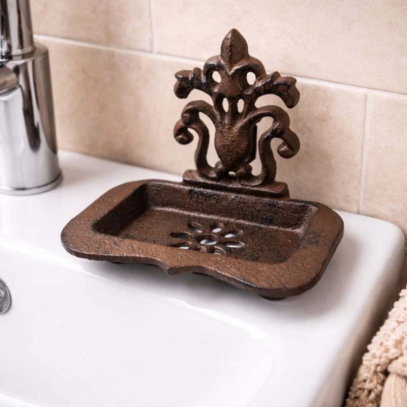 Porte Savon en fonte