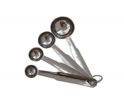 Lot de 4 mesures cuillères 1 à 15 ml