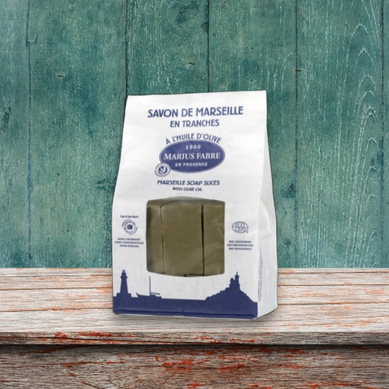 Savon de Marseille Marius Fabre à l'huile d'olive 1KG