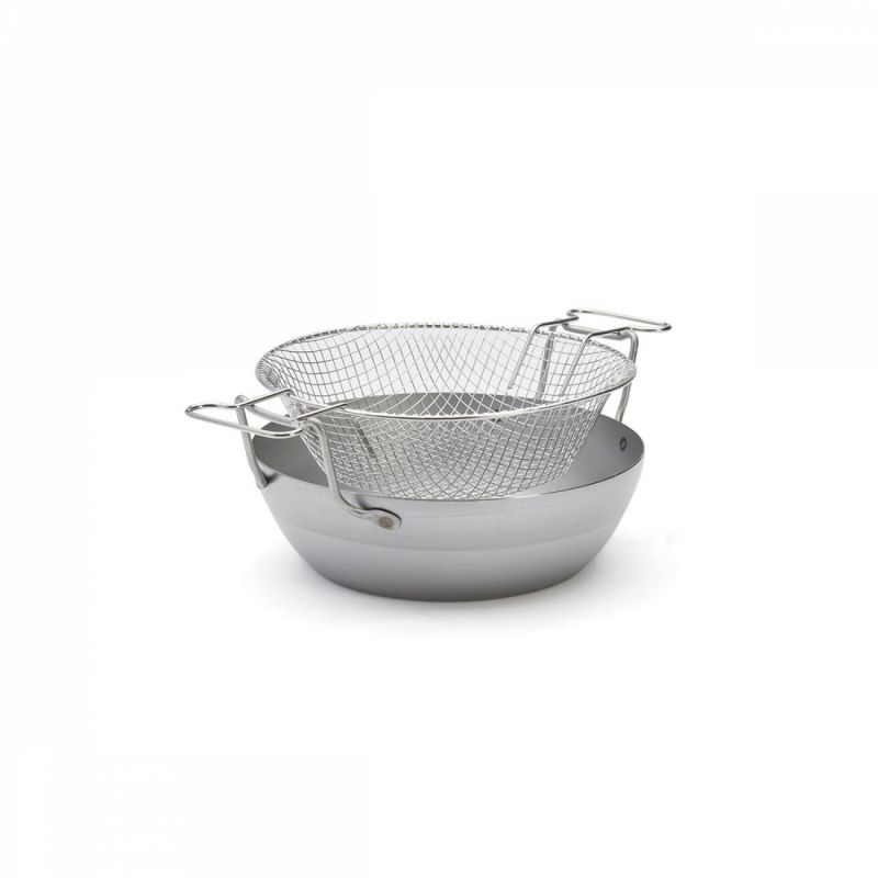 Friteuse Traditionnelle Inox - 20 Cm