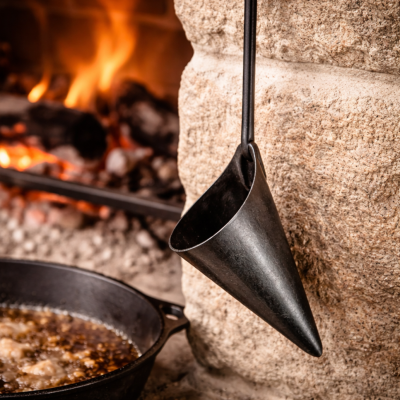 Flamboir, Coqueron, Flambadou, Fer forgé