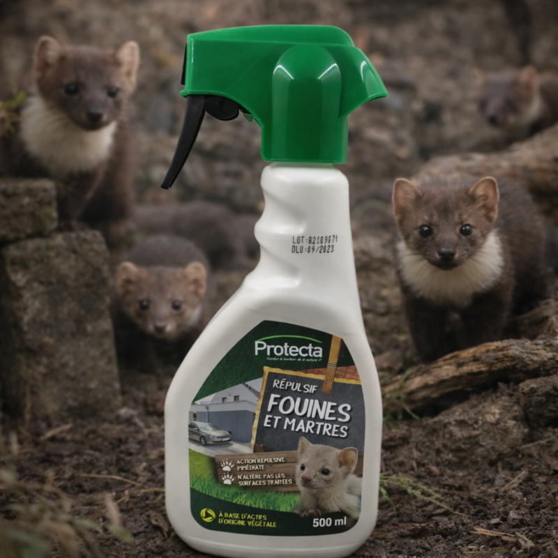 Répulsif Fouines et Martres