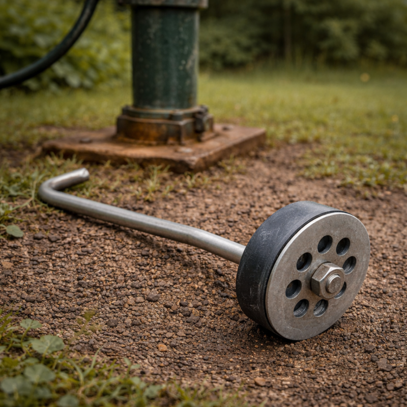 Tige coudée de piston