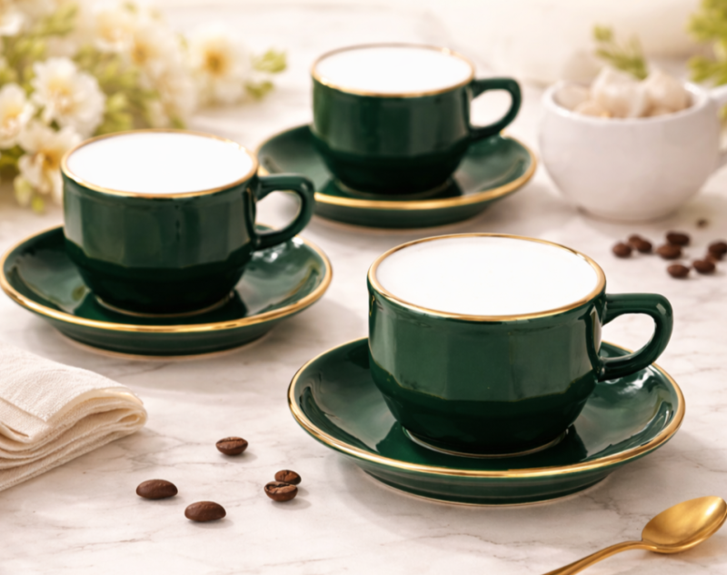 Tasse à chocolat et soucoupe Bistrot Parisien 22 cl